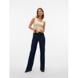 Top - Mouwloos - Vierkante Hals - Kort - Regular Fit