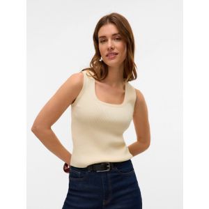 Top - Mouwloos - Vierkante Hals - Kort - Regular Fit