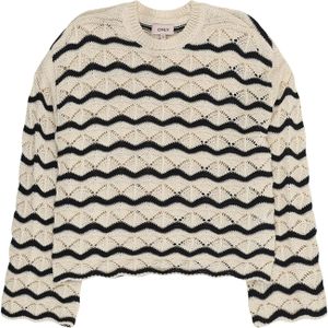 ONLY GIRLS - Gebreide Pullover - O-hals - Lange Mouwen
