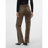 Vero Moda - Vmtessa Hr Wide Stretch Aop Jeans Noos - Dames - Jeans