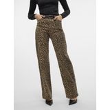 Vero Moda - Vmtessa Hr Wide Stretch Aop Jeans Noos - Dames - Jeans