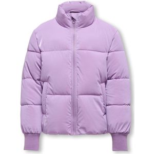 Only Winterjas Meisjes Puffer - Kogelise - Paars
