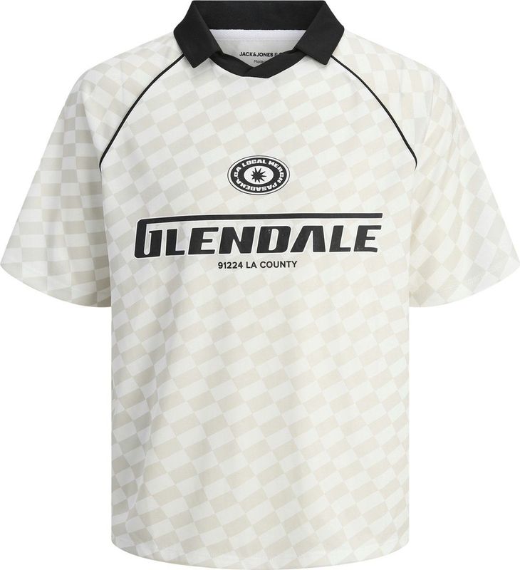 JACK & JONES - CORE - Poloshirt - Beige - Polyester