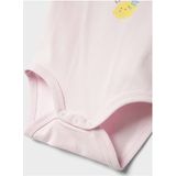 NAME IT - Romper - Lichtroze/Gele - Katoen/Elastaan