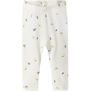 Legging - All-Over Print - Ribgebreid - Elastische Taille - Regular Fit