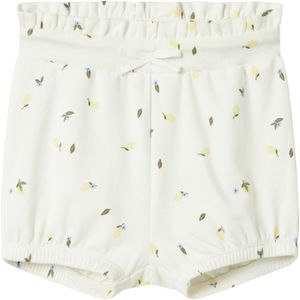 Broek - Katoen - Bloemenprint - Kort - Regular Fit - Met Ruches en Gedrapeerd