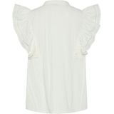 Pieces - Blouse - Cloud Dancer - 100% Biologisch Katoen