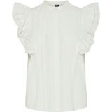 Pieces - Blouse - Cloud Dancer - 100% Biologisch Katoen