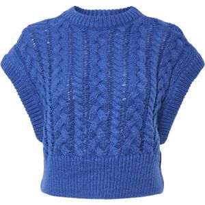 PIECES Pcsitta Knit Vest Bc, Beaucoup Blue, XS