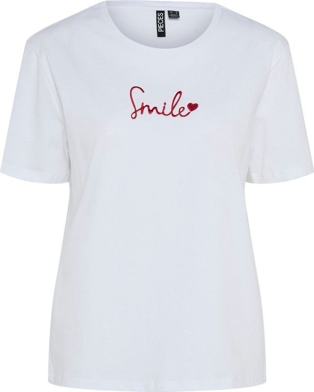 PIECES - PCSINNE SS TEE FC MPA BC - T-shirt - Meisjes - Katoen