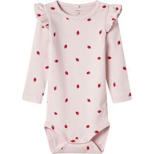 NAME IT - Romper - Roze - Katoen Lyocel Elastaan