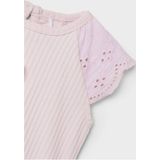 NAME IT - T-shirt - Lila - Katoen - Korte Mouwen