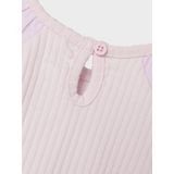 NAME IT - T-shirt - Lila - Katoen - Korte Mouwen