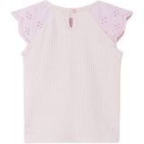 NAME IT - T-shirt - Lila - Katoen - Korte Mouwen