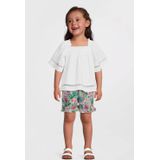 Name It - Peutershort - Katoen - Met Ruffle - All-over Print
