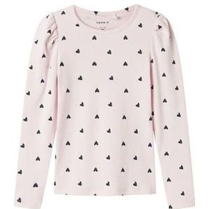 NAME IT Meisjes Nmfdheart XSL Ls Top, Ballerina, 98