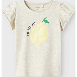 Top - Glitterprint - Jersey - Korte Mouwen - Regular Fit