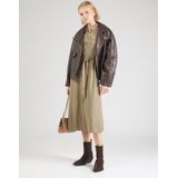 ONLY - ONLLIMA - Blousejurk - Olijfgroen