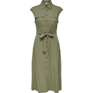 ONLY - ONLLIMA - Blousejurk - Olijfgroen