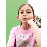 NAME IT NKFDASK SS NREG TOP Meisjes T-shirt - Pink Frosting