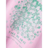 Top - Multicolor - Jersey - Korte Mouwen - Ronde Hals