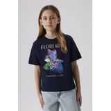 NAME IT - Nkfdukko Ss Nreg Top - Blousetop - Marineblauw - 1 Stuk