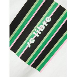 Top - Multikleur - Jersey - Korte Mouwen