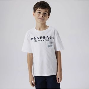 NAME IT - NKMDENNIM SS NREG TOP - Jongens - T-shirt - Blauw - Jersey