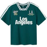 T-shirt - Regular Fit - Jersey - Korte Mouwen - Geborduurd