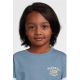 NAME IT - NKMDONIO - T-shirt - Blauw en Wit - Katoen