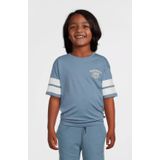 NAME IT - NKMDONIO - T-shirt - Blauw en Wit - Katoen