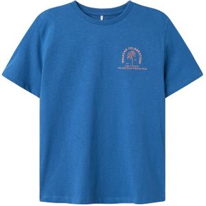 NAME IT Jongens Nkmfemmel Ss Nreg Top Box, Star Sapphire, 134-140