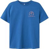 NAME IT KIDS - NKMFEMMEL - T-shirt - Blauw - 100% Katoen