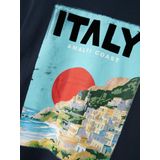 NAME IT KIDS - T-shirt - Donkerblauw - Katoen - Korte Mouwen