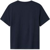 NAME IT KIDS - T-shirt - Donkerblauw - Katoen - Korte Mouwen