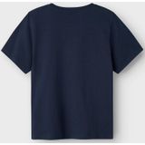 T-shirt - Regular Fit - Jacquard - Korte Mouwen