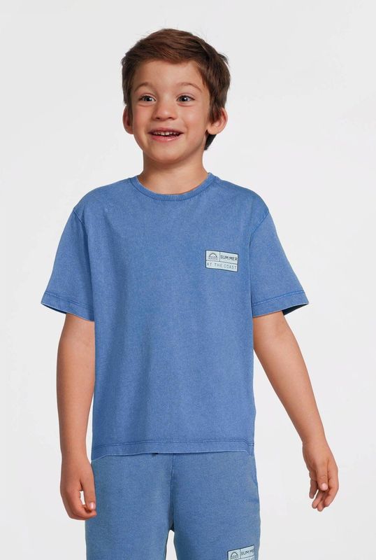 Name It Kids - T-shirt - Hemelsblauw - 100% Katoen