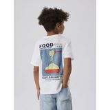 NAME IT - NKMFONNOT SS NREG TOP BOX - Jongens - T-shirt - Spaghetti