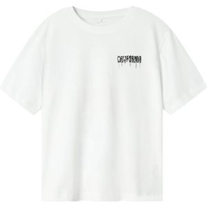 NAME IT - NKMZULLA SS NREG TOP BOX NOOS - T-shirt - Bright White