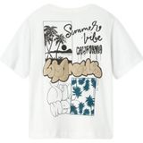 NAME IT - NKMZULLA SS NREG TOP BOX NOOS - T-shirt - Bright White