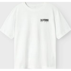 NAME IT - NKMZULLA SS NREG TOP BOX NOOS - T-shirt - Bright White
