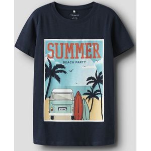 Regular Fit T-shirt - Lichtblauw - Jersey - Korte Mouwen