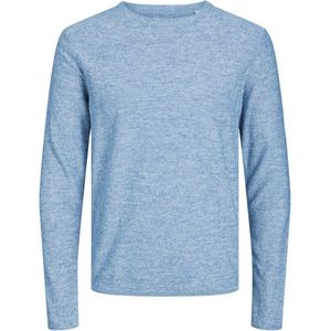 Jack & Jones - Heren Trui Pullover Knit Crew Neck - Blauw - Maat S
