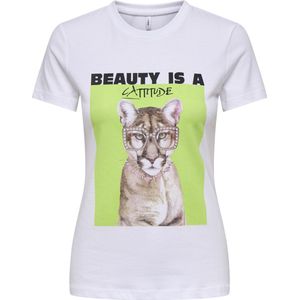 Pieces Pcria Ss Fold Up Solid Tee Noos Bc Dames t-Shirt