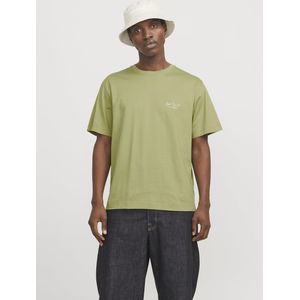 T-shirt - Motiefprint - Jersey - Ronde Hals - Kwartmouw - Losse Pasvorm