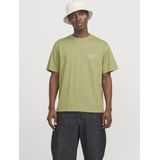 T-shirt - Motiefprint - Jersey - Ronde Hals - Kwartmouw - Losse Pasvorm