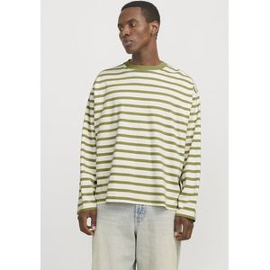 Jack & Jones Jorislington Tee Ls Crew Neck Sn, cedar, XL