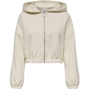 Only - ONLSCARLETT - Hoodie - Birch - Met Capuchon - Ritssluiting