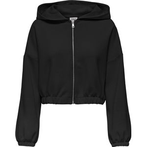 ONLY - ONLScarlett - Sweatvest - Zwart - Capuchon