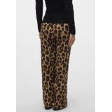 MAMALICIOUS Casual Broek - Bruin - Regular Waist